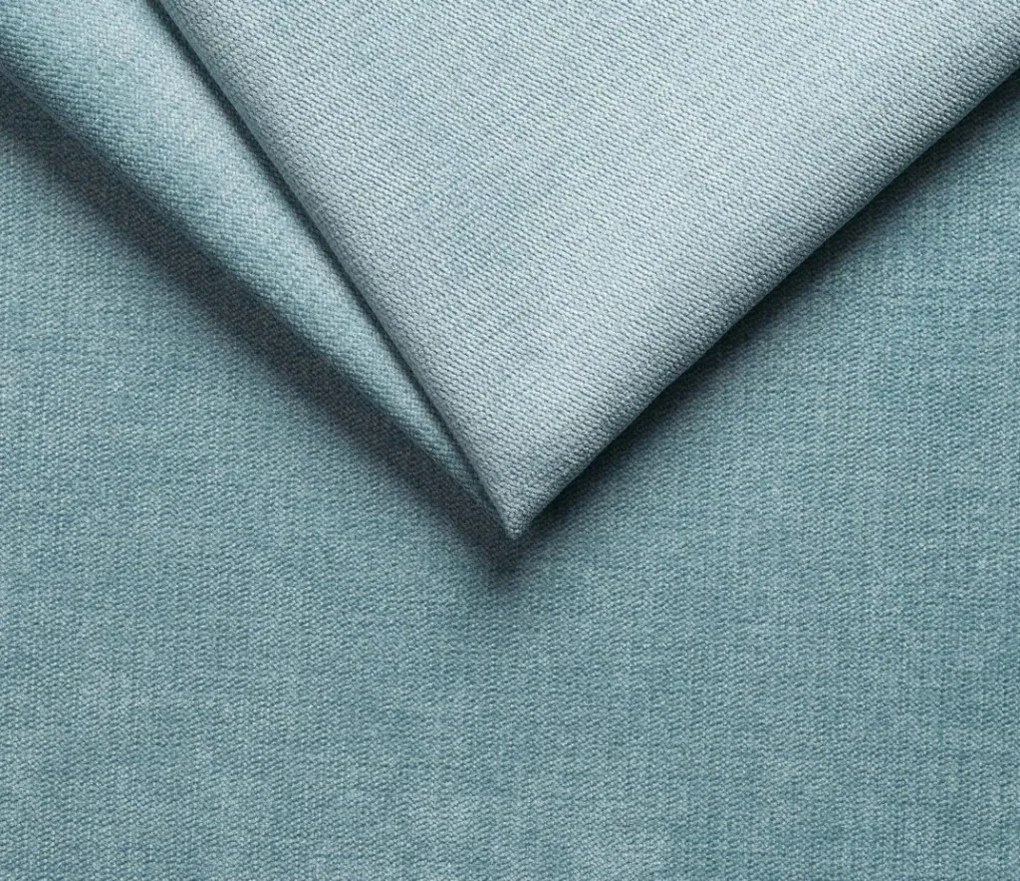 Pohovka rozkladacia na lôžko Genf, modrá aqua látka