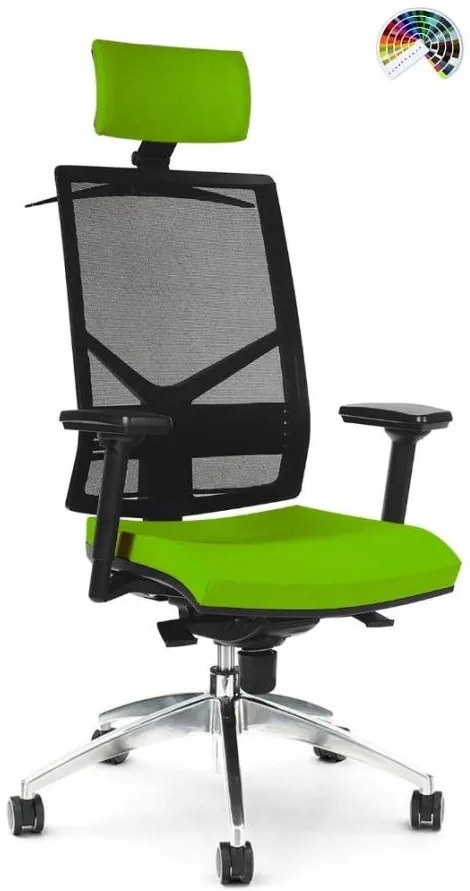 ANTARES Manažérska kancelárska stolička 1850 SYN OMNIA čalúnenie KOŽA LEATHER