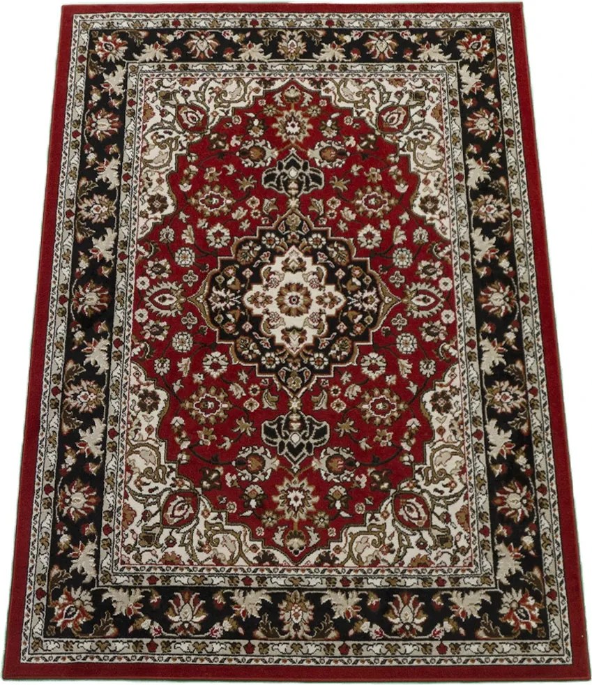 BE Koberec Lotus 9306 RED – červený obdĺžnikový Rozmer: 50x80 cm