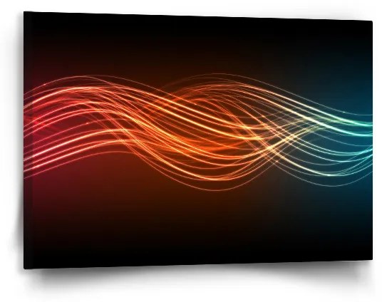 Sablio Obraz Abstrakcia strip - 90x60 cm
