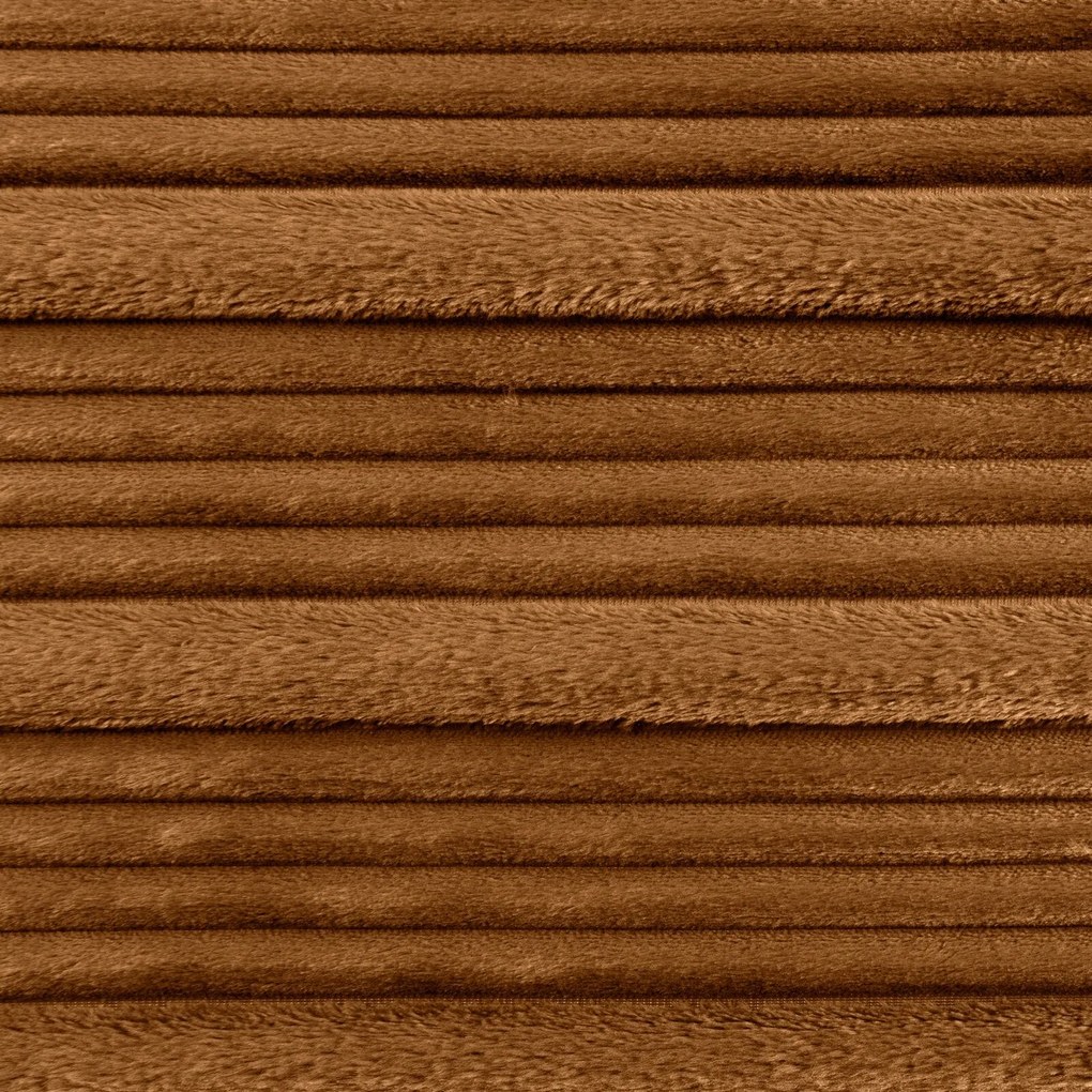 EUROFIRANY FLANELOVÁ DEKA NINA 150X200 CM MEDOVÁ