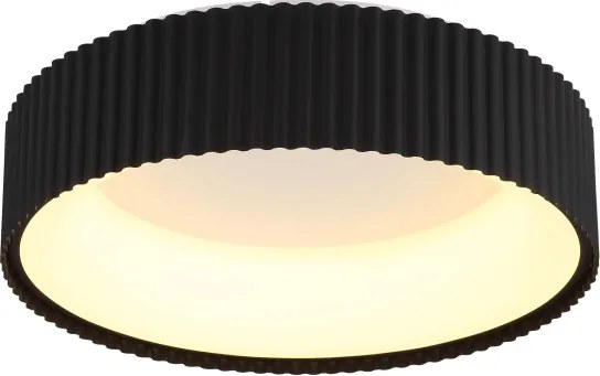 Globo 15924DS-LED Stropné svietidlo KEMP LED/45W/230V 2700/4000/6000K priemer 46 cm čierna