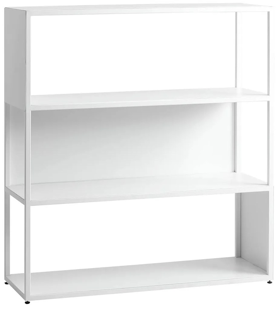 Biela Stojan na knihy Hyller 100 × 35 × 110 cm 100 × 35 × 110 cm CUSTOMFORM
