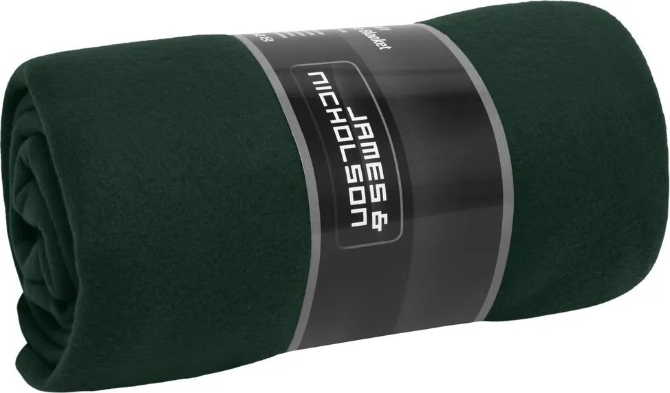 Daiber Fleecová deka JN1901 - Tmavomodrá / natural