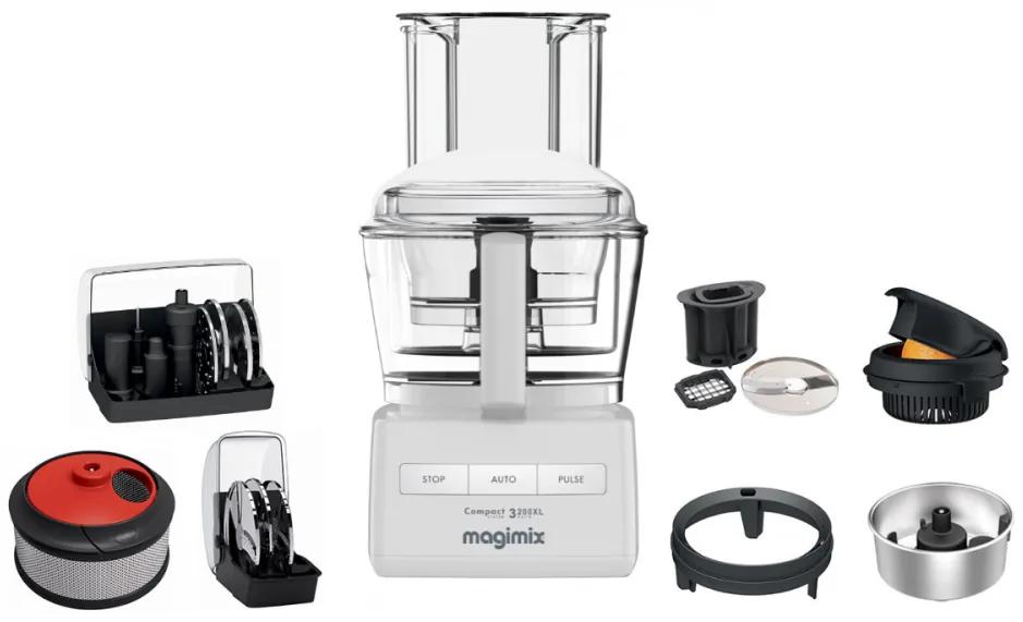 Magimix | ELM18370-5 3200XL kuchynský robot vo výbave Premium | biely
