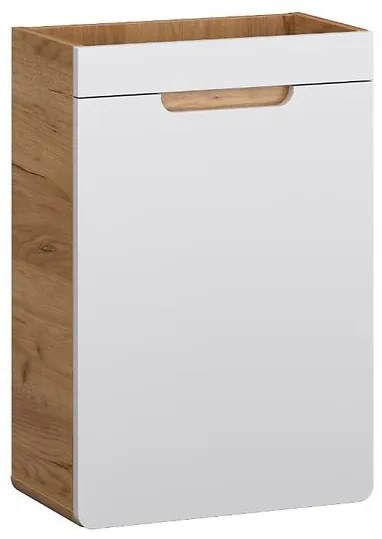 Skrinka Bronx 40 dub craft-biely