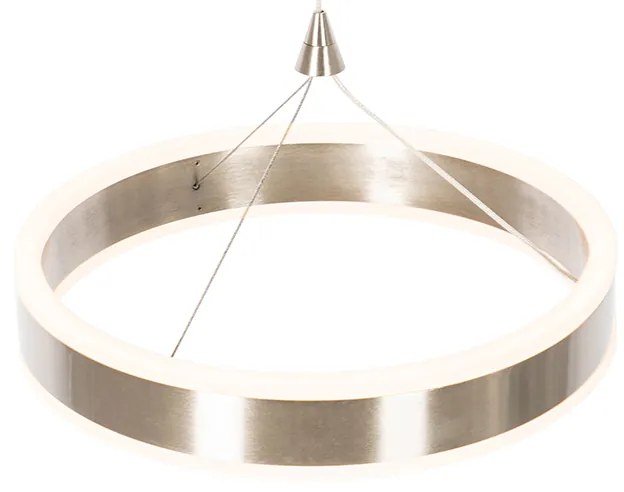 Osvetlenie na závesenie z ocele 30 cm vrátane LED 3-stupňové stmievateľné - Lyani