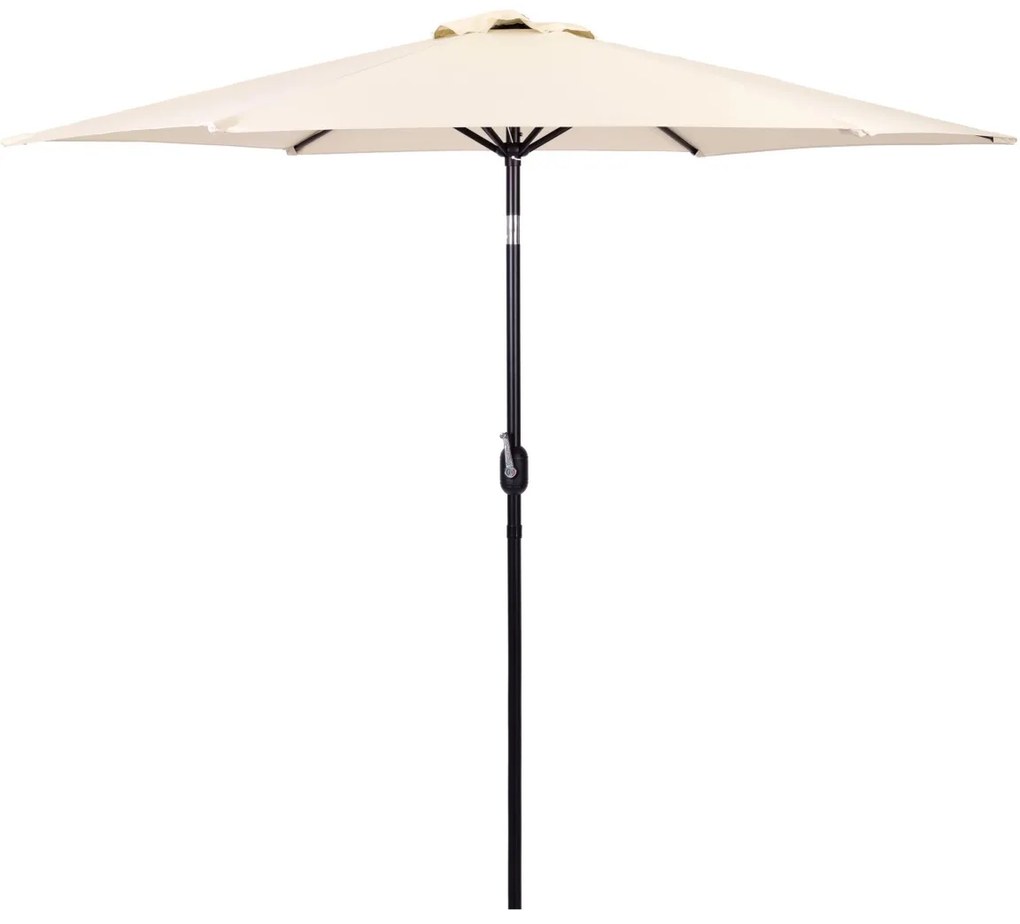 Záhradný slnečník Alissa 270 cm béžový