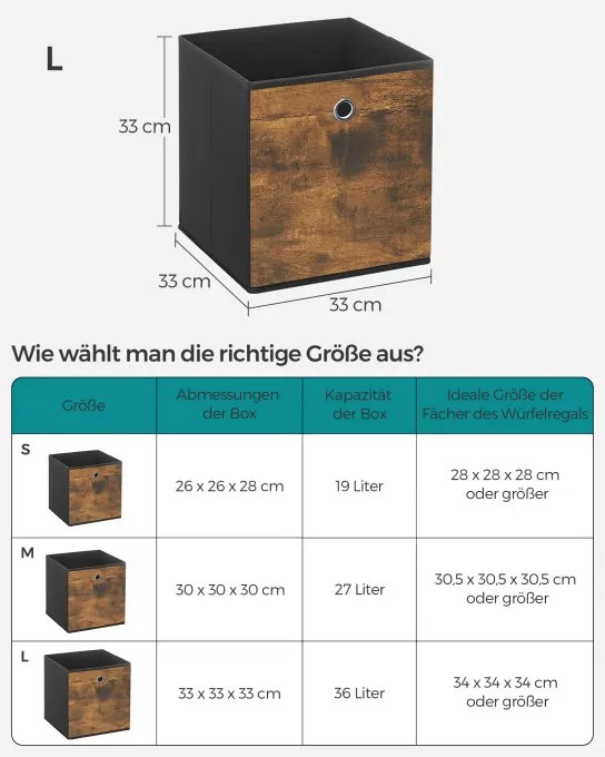 Set stohovateľných boxov RFB133B01 (6 ks)