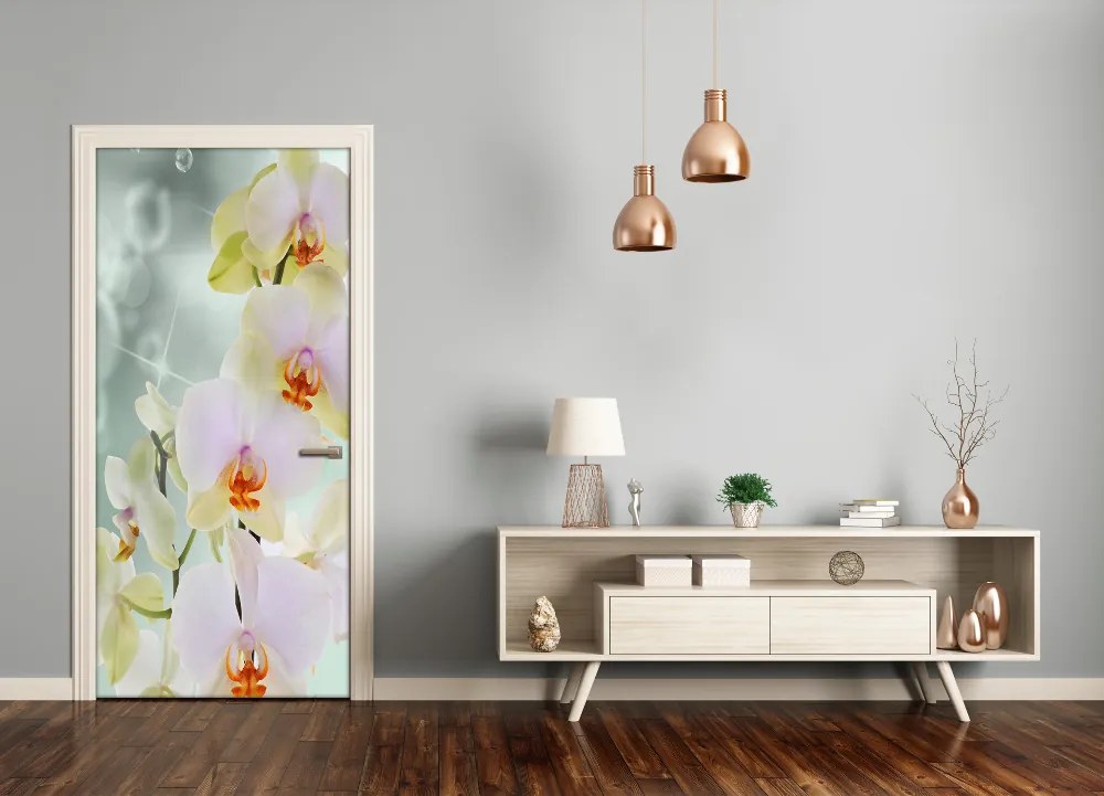 Fototapeta samolepiace orchidea 95x205 cm