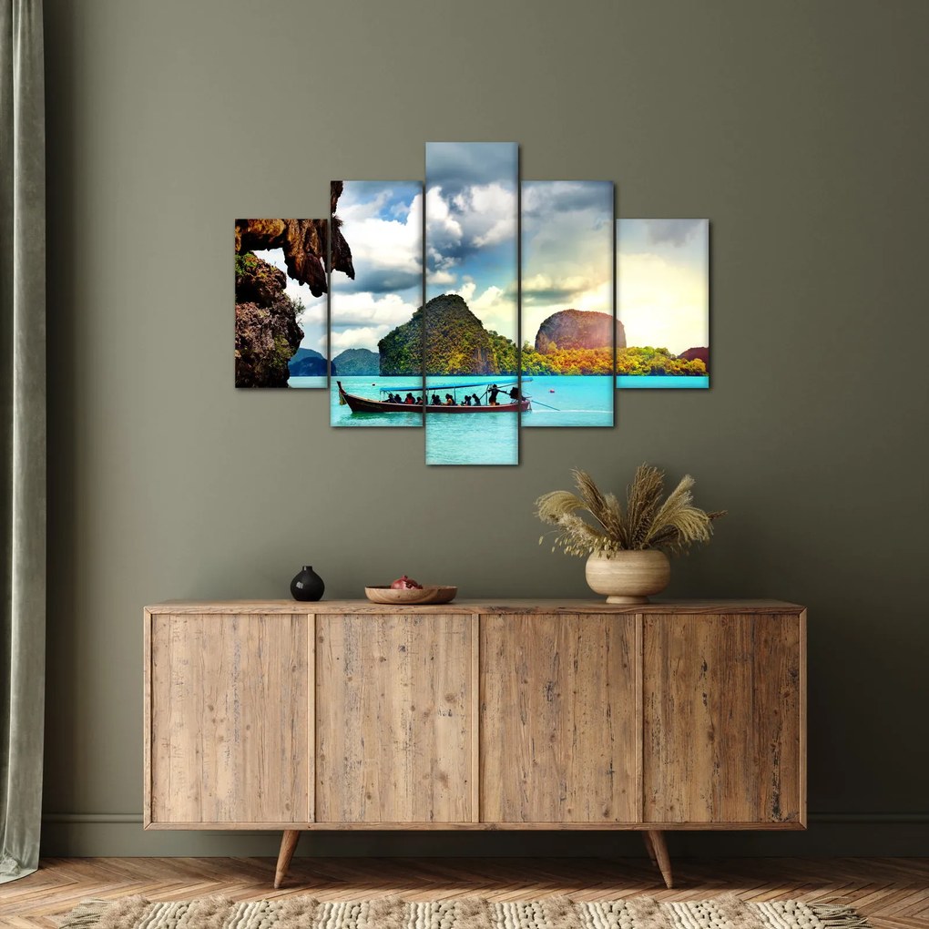 Obraz - Zátoka Phang Nga (150x105 cm)