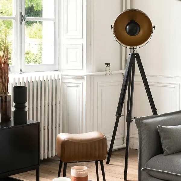 Atmosphera - Stojacia lampa LAHTI 1xE27/25W/230V paulovnia