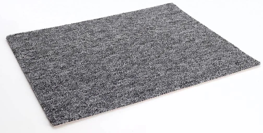Condor Carpets, Koberec metráž Extreme 76, na mieru, šíře 4m,5m, šedá, ab (mriežka), chodba / predsieň