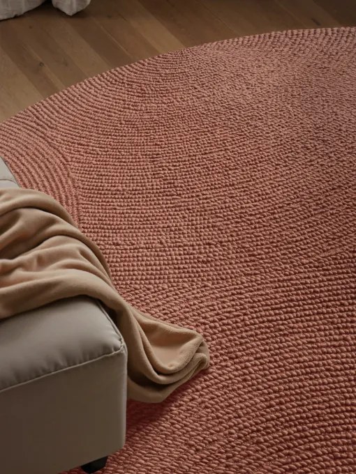 Koberec Hanse Home Calmio ružový kruh