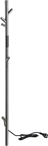 Bemeta Design Elektrický kúpeľňový radiátor / sušiak uterákov, tyč, 30W, grafit mat - 704155015