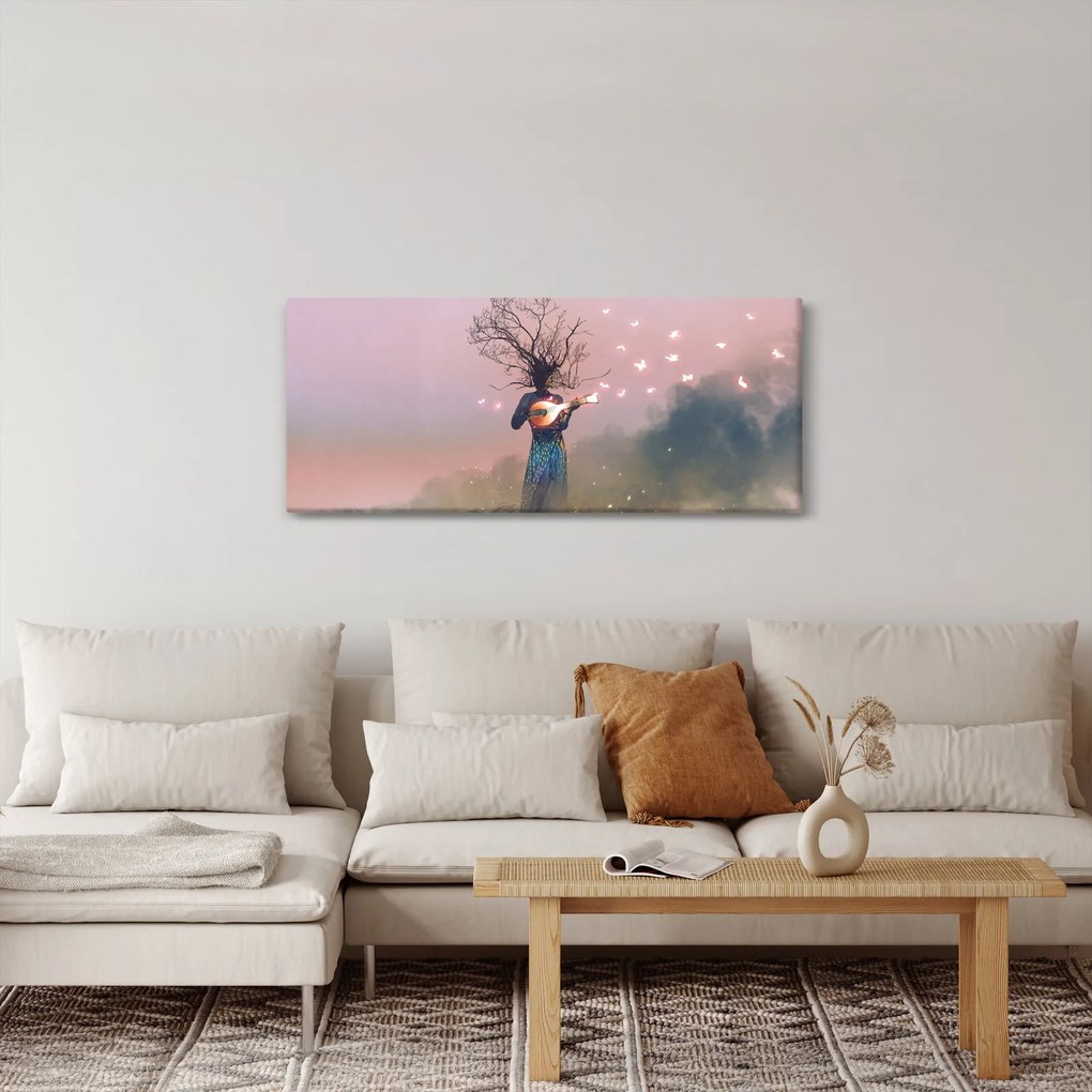 Obraz - Oživená príroda (120x50 cm)