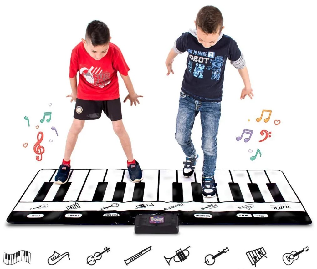 Hracia podložka veľké piano
