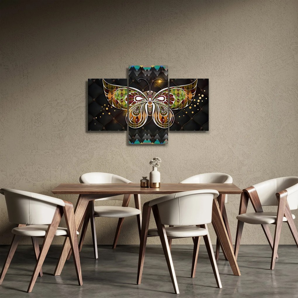 Obraz - Čarovný motýľ (90x60 cm)