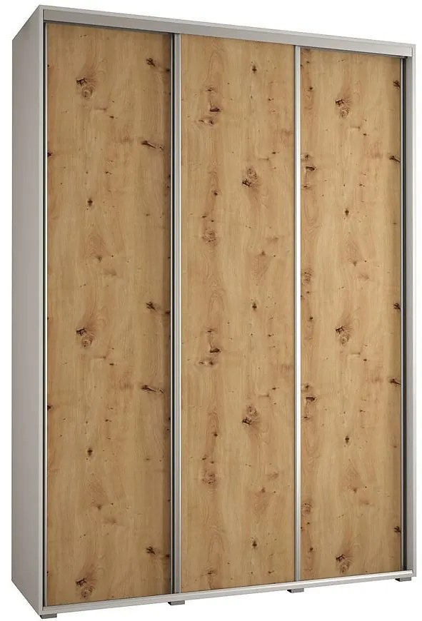 Skriňa 45 Canaris 1 200 biela/artisan/silver