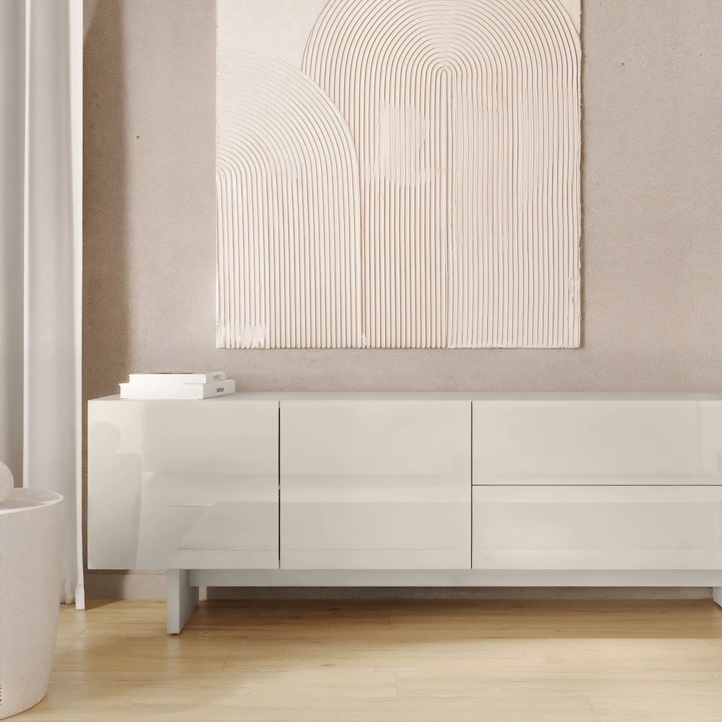 TV stolek Glim 160 cm kašmírový