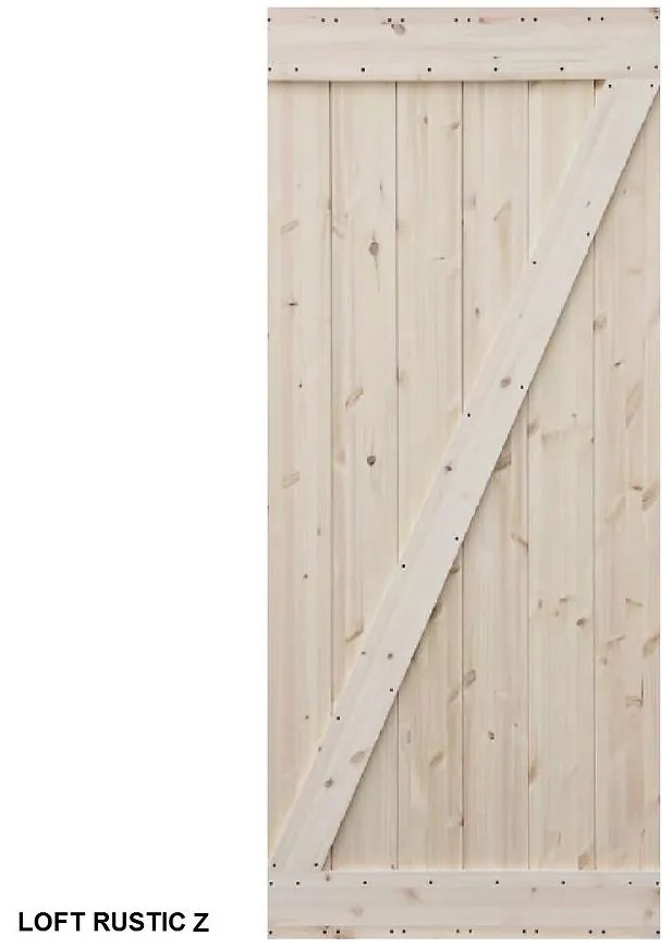 Dvere posuvné na mieru Loft Rustic Z