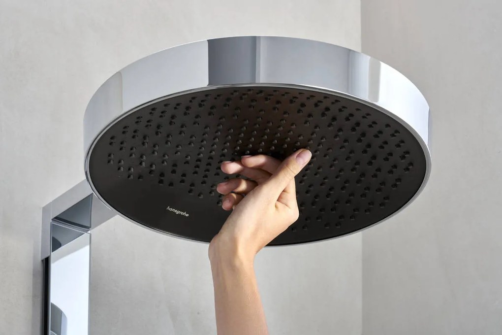 Hansgrohe Rainfinity, Showerpipe 360 1jet s termostatom ShowerTablet 350, chrómová, HAN-26853000