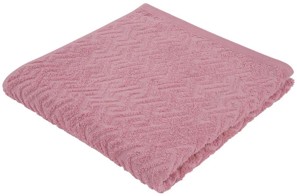 XXXLutz UTERÁK, 70/140 cm, ružová Esposa - Kúpeľňový textil - 004893010904