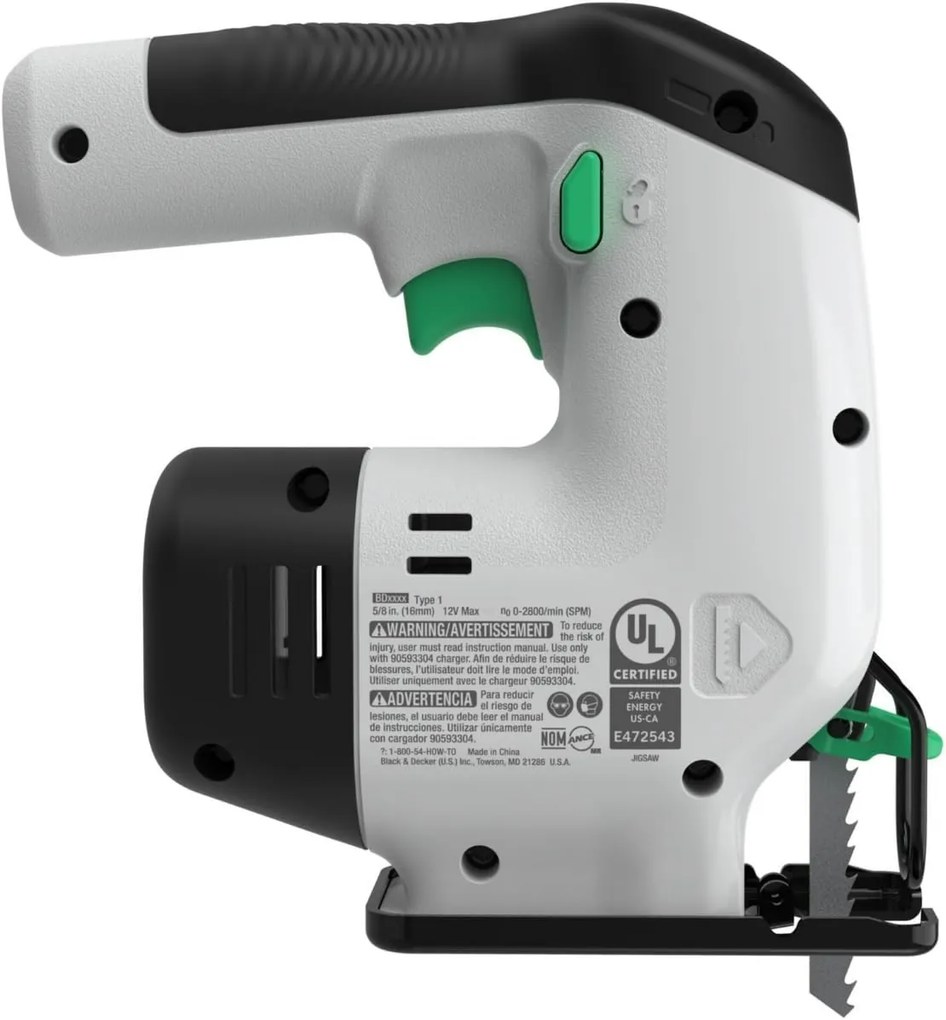 Black & Decker AKU priamočiara píla REVJ12C