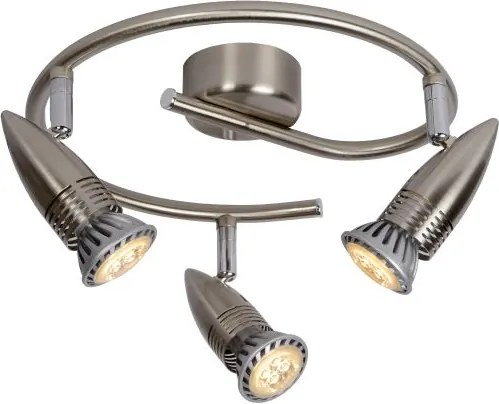 LUCIDE 13956/33/12 CARO-LED 3xGU10/5W 2800K 360LM Satin Ch