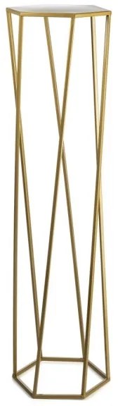 Stojan na kvety 100x24 cm zlatá