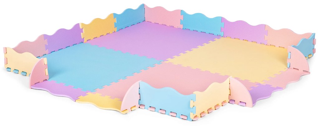 IPlay farebná penová podložka  141,5x141,5 cm
