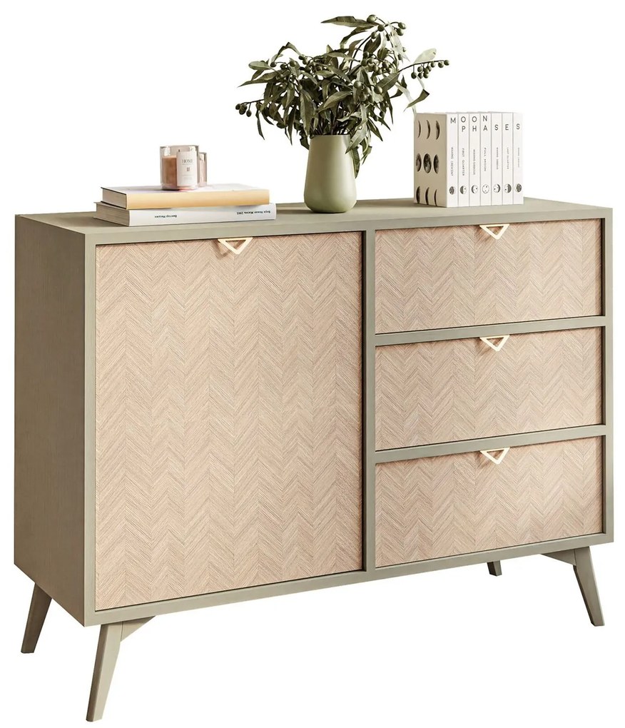 Komoda THEA 106 cm eukalyptová