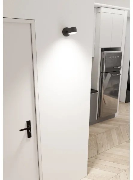 Nástenné svietidlo SORA 1xGX53/12W/230V čierna