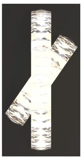 Zuma Line MX3274-2-3BCT-LED Nástenné svietidlo TULA LED/18W/230V 2700-6000K čierna