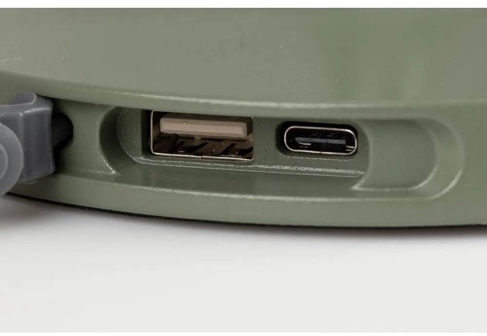 Zelená stmievateľná stolová lampa (výška 33 cm) Hub – White Label