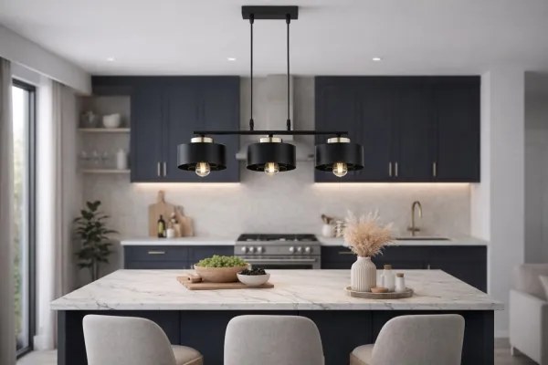 BRILAGI - Závesný luster na kábli SPRING 3xE27/60W/230V čierna/zlatá
