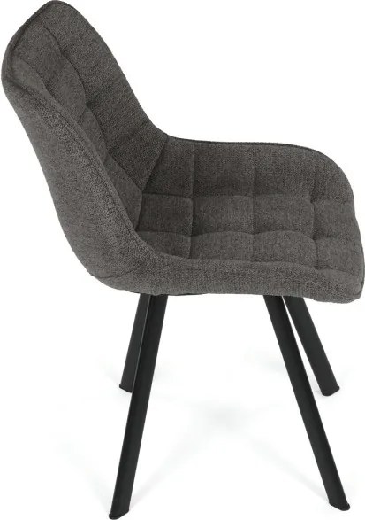 Jedálenská stolička sivá HC-V3068 GREY2