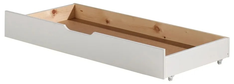 Biela zásuvka pod detskú posteľ 90x140 cm Jumper – Vipack