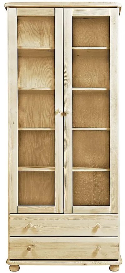 Vitrína z Borovice KW115 surová