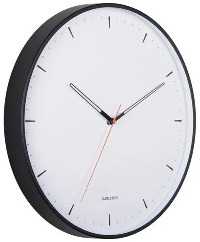 Karlsson 5940BK dizajnové nástenné hodiny 40 cm