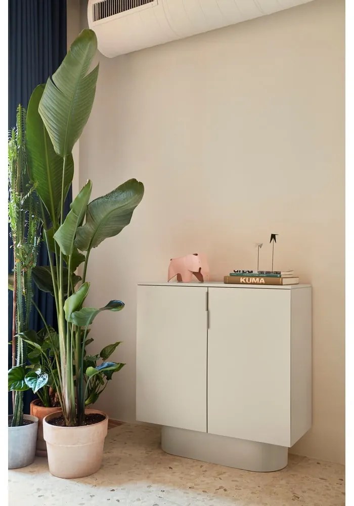 Béžová skrinka 110x114 cm Totem – Teulat