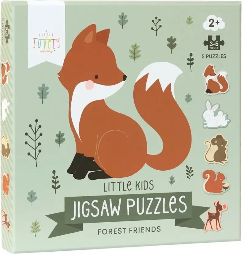 Skladačky: Lesní priatelia