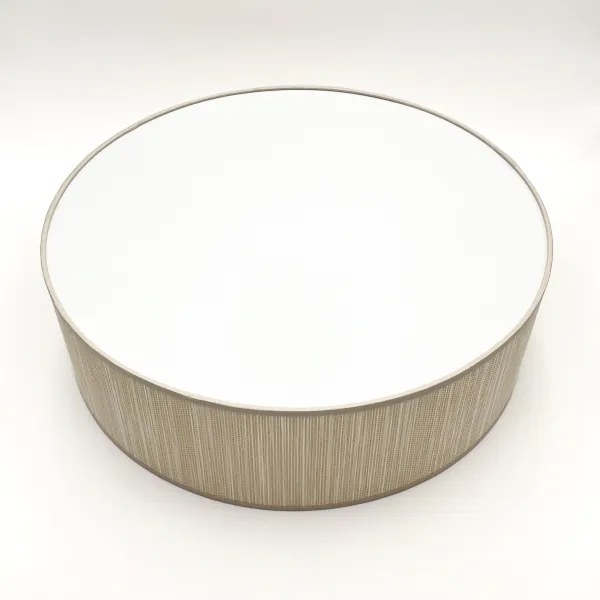 Stropné svietidlo SIRJA 2xE27/15W/230V priemer 45 cm béžová