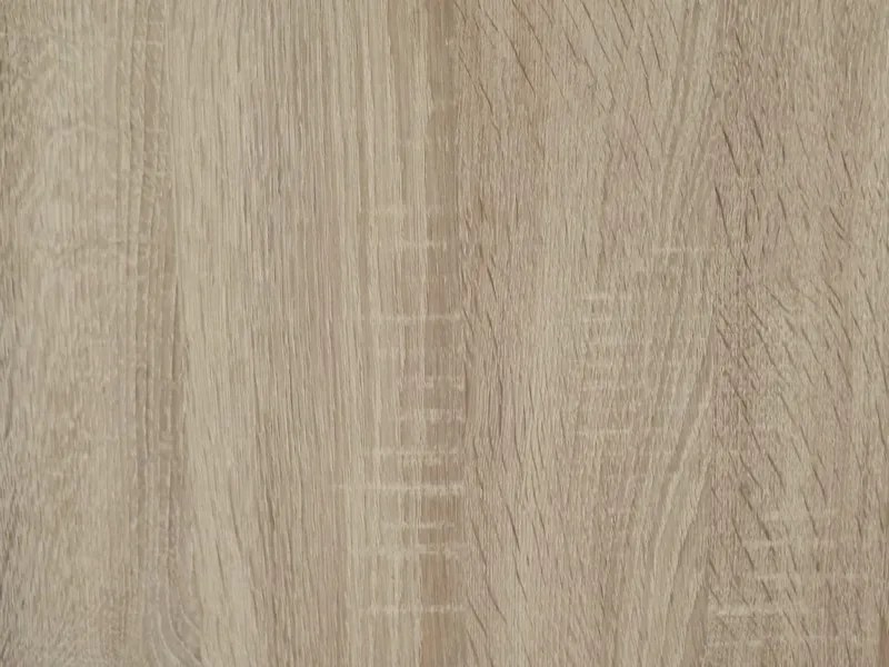 Posteľ Ela 180x200 cm,dub Sonoma, s roštami  a perinákmi