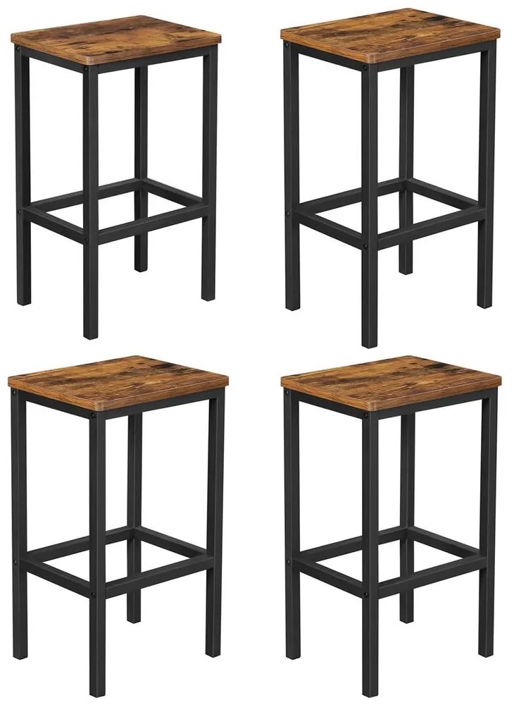 Barové stoličky 2 ks VASAGLE LBC65X