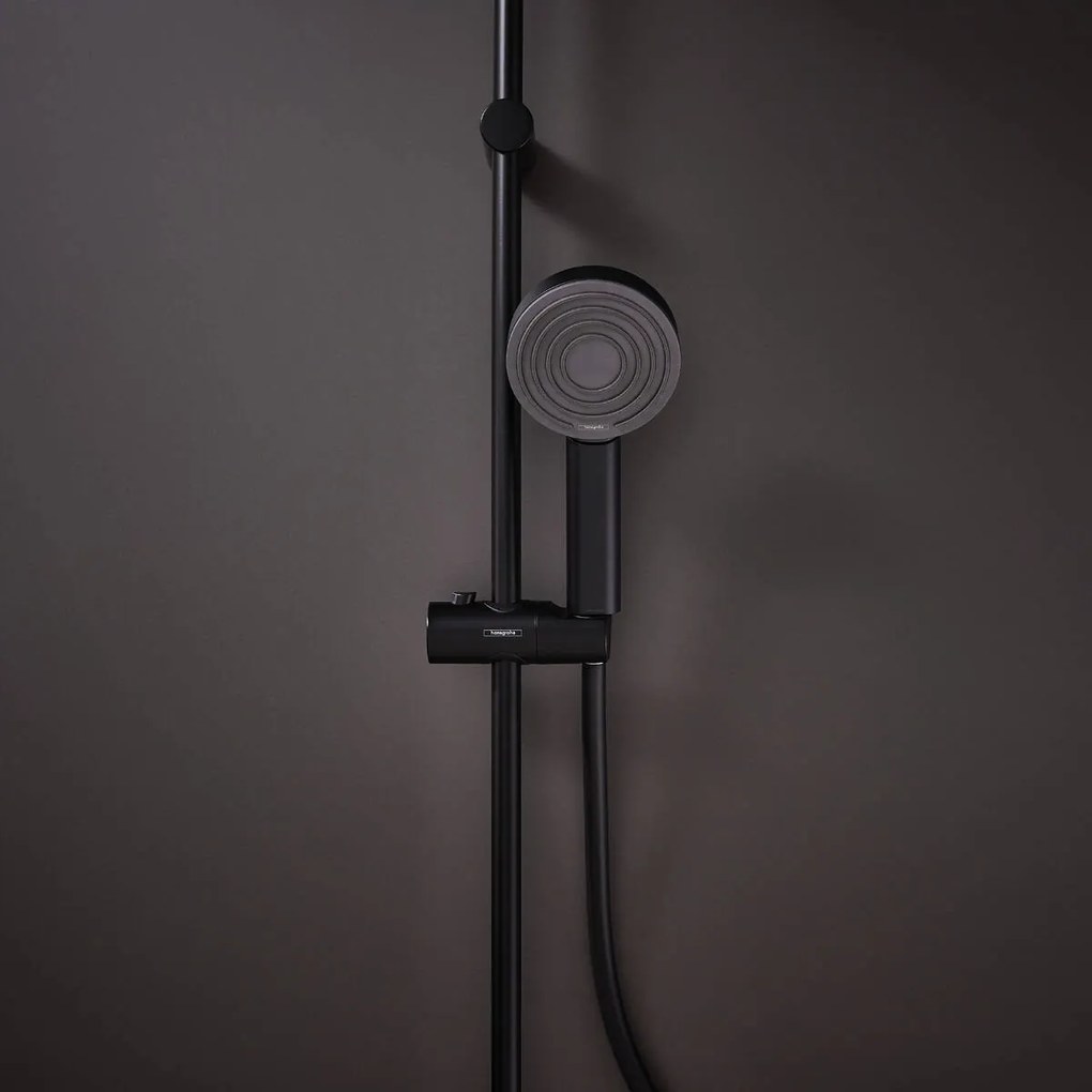 Hansgrohe Pulsify S, ručná sprcha 105 1jet, čierna matná, HAN-24120670