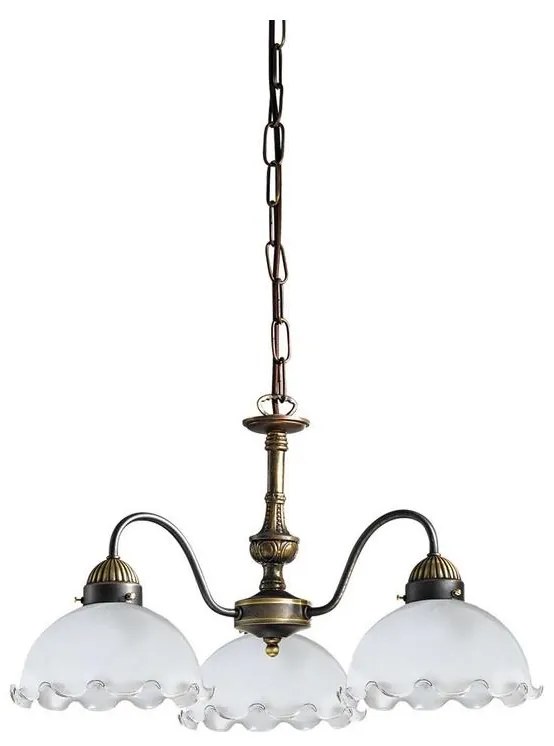 Kolarz 731.83.73 - Luster na reťazi NONNA 3xE27/75W/230V