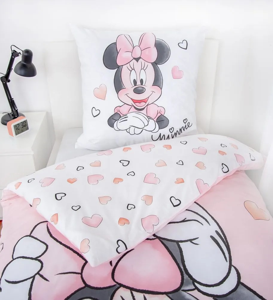 Herding Obliečky Minnie Mouse 140x200/70x90cm