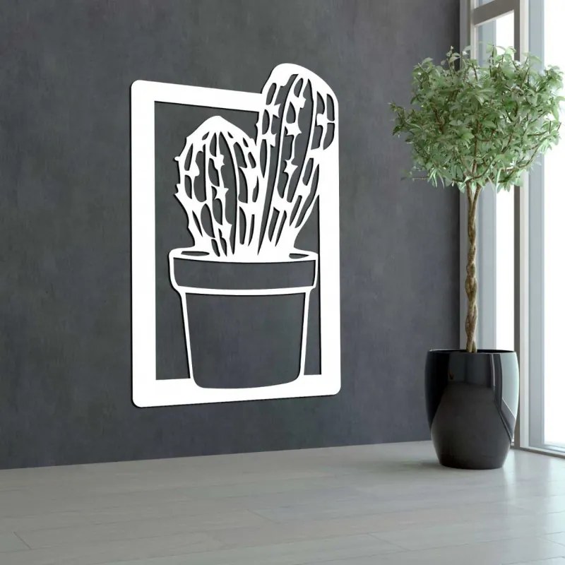 Vyrezávaný minimalistický drevený obraz na stenu | SENTOP PR0402