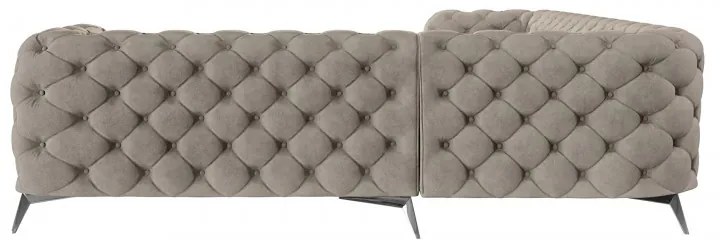 ROHOVÁ SEDAČKA CHESTERFIELD LARISSA PRAVÁ - ĽAVÁ 323 X 264 cm